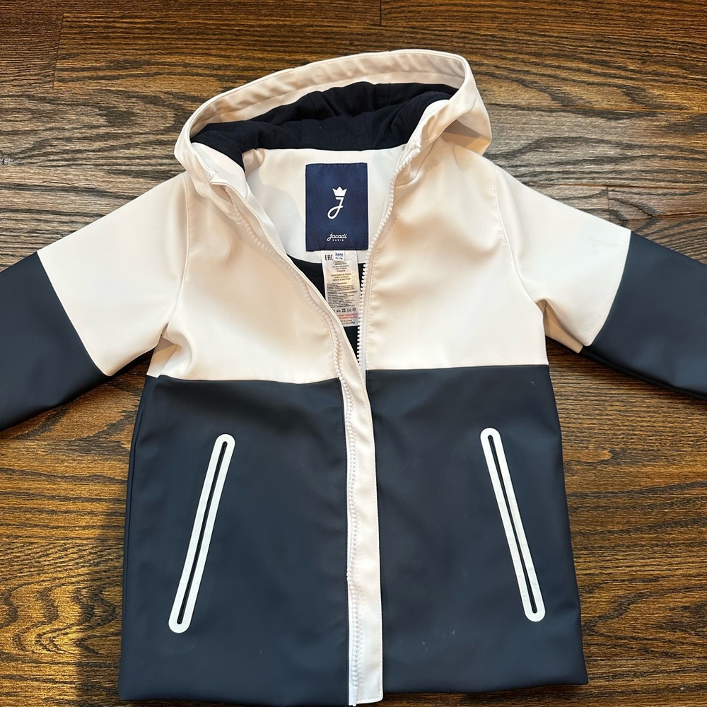 Beautiful Jacadi Lined Raincoat